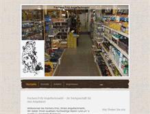 Tablet Screenshot of fischers-fritz.de